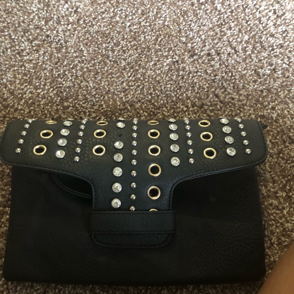 Rhinestone clutch